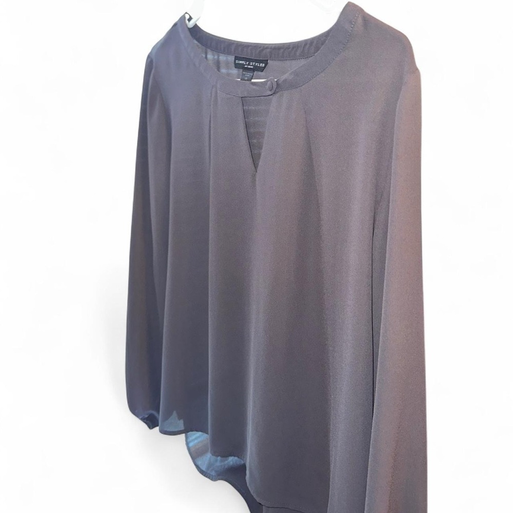 George Women's Blouse in Gray